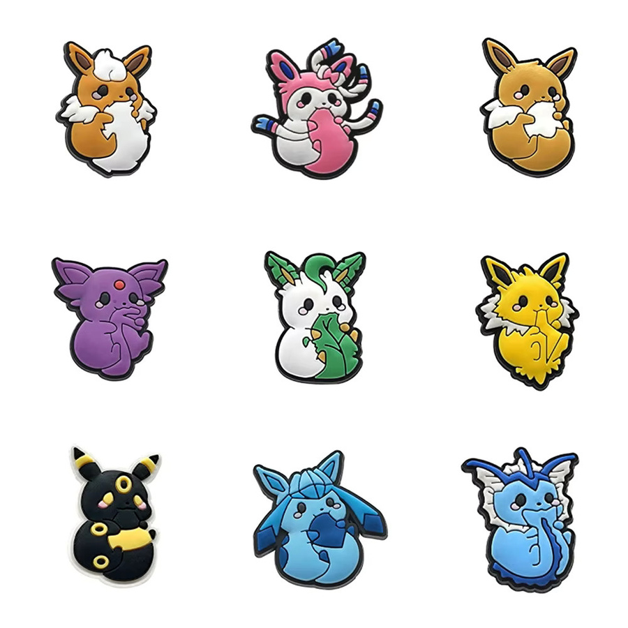 Potdemiel Pokémon Pikachu Schuh-Charms, PVC, Kinder - Bild 2