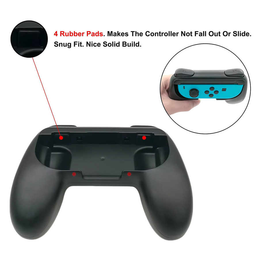 DOBE Griffzubehör TNS-851B Joystick-Griffe für Nintendo Switch Controller in Rot und Blau - Bild 4