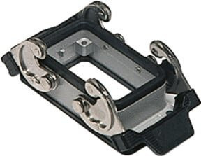 ilme Anbaugehäuse CHI 16 mit 2 Bügeln in Grau aus Aluminium - Bild 1