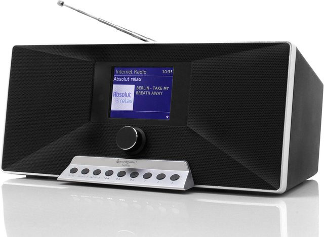 Soundmaster Internetradio IR3500SW in Schwarz - Bild 1