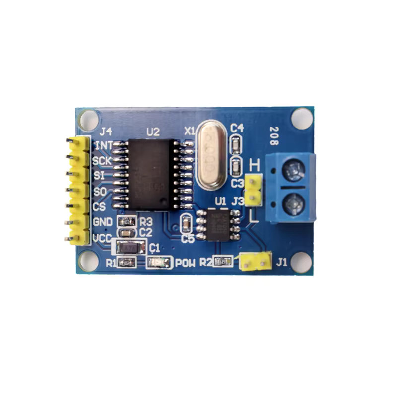 MCP2515 CAN-Bus-Modul mit LNA-Verstärker 0,1–2000 MHz und RF-Signalmodul für industrielle Steuerung und Kfz-Diagnose in Blau - Bild 1