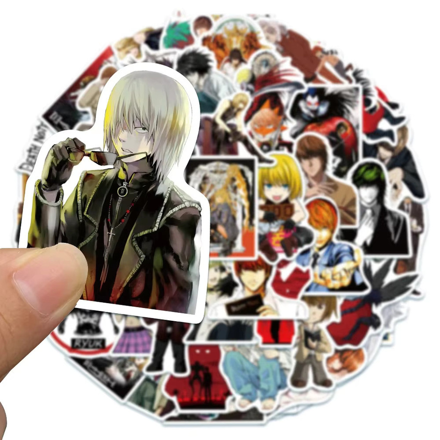 Bandai Death Note Aufkleber, Bunt / Mehrfarbig, 10/30/50 Stück - Bild 3