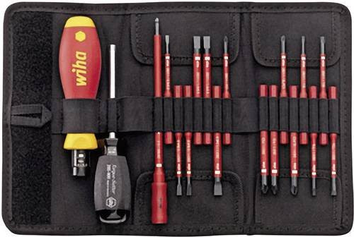 Wiha TorqueVario-S electric VDE Drehmoment-Schraubendreher-Set 19-teilig, 1-5 Nm, rot-gelb - Bild 1