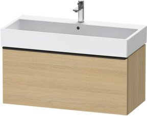 Duravit Waschtischunterschrank D-Neo, wandhängend, Weiß, B/T/H: 98,4 x 44,2 x 44,0 cm - Bild 1