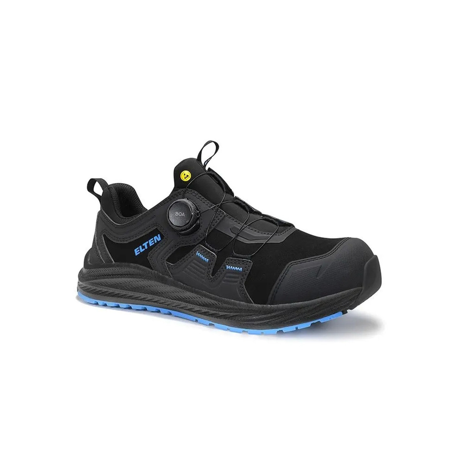 Elten Sicherheitshalbschuh IVAR XXNF BOA S3S Low ESD in Black Blue, Größe 38 - Bild 2