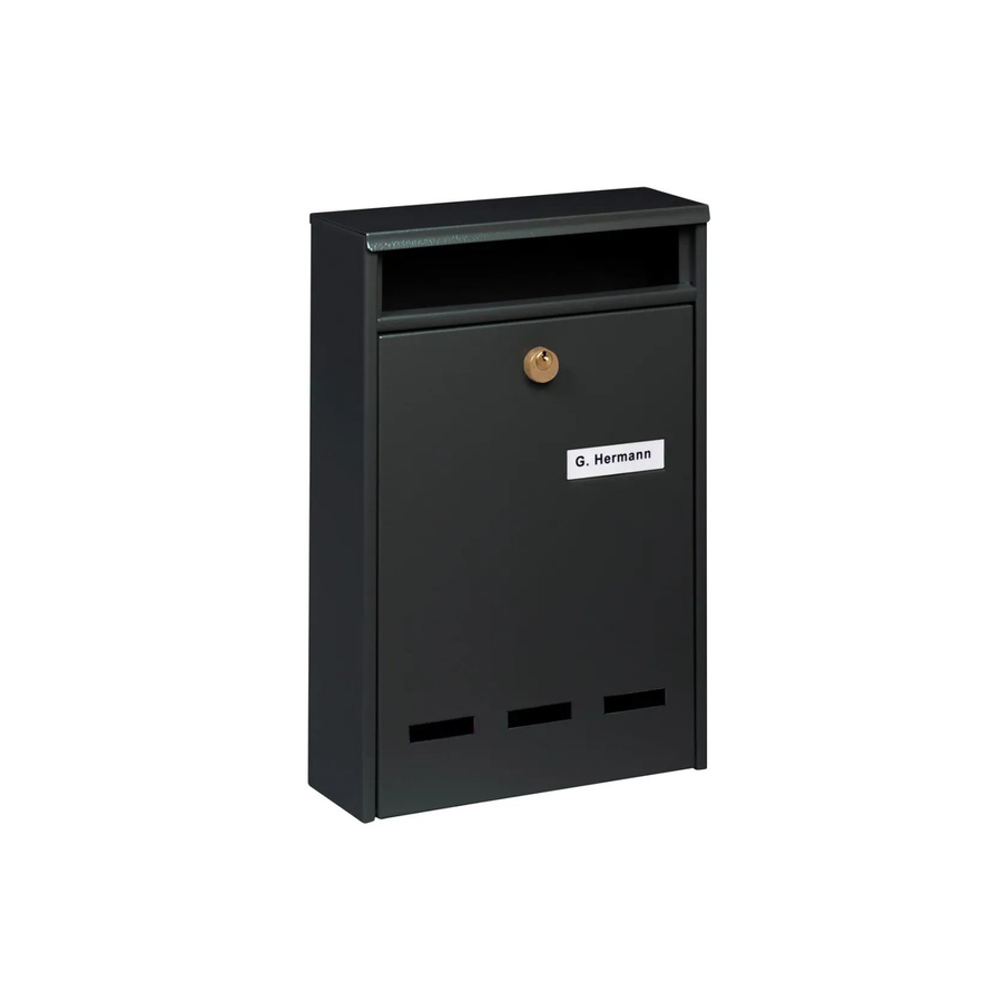 Briefkasten Burg Wächter Wismar 771 Schwarz - Bild 2
