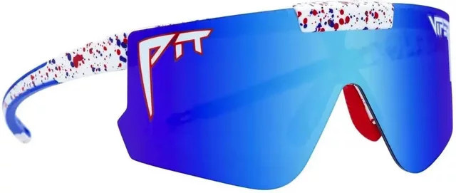 Pit Viper The Absolute Freedom Flip Offs Sonnenbrille, randlos, Unisex, Kunststoff, brown, blue - Bild 1