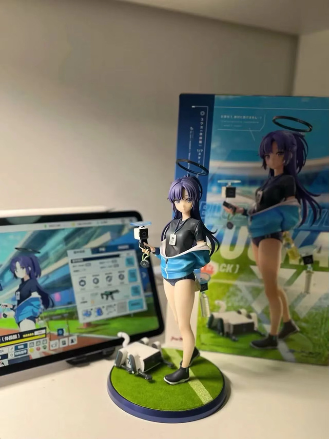 Bandai Blue Archive Hayase Yuuka Figur, Actionfigur, Mädchen, Kunststoff - Bild 3