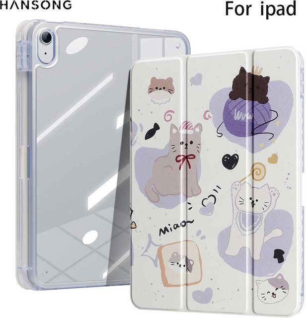 Multicolour Schutzhülle mit Stifthalter für Apple iPad Air 11, iPad 10. Generation und iPad Pro 11/12,9 Zoll (M2, M3, M4) - Bild 1