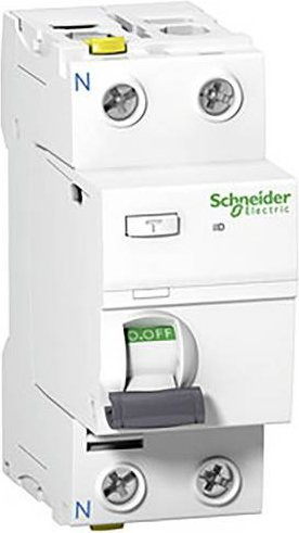 Schneider Electric RCD Fehlerstrom-Schutzschalter A 25A 0,03A in Weiß - Bild 1