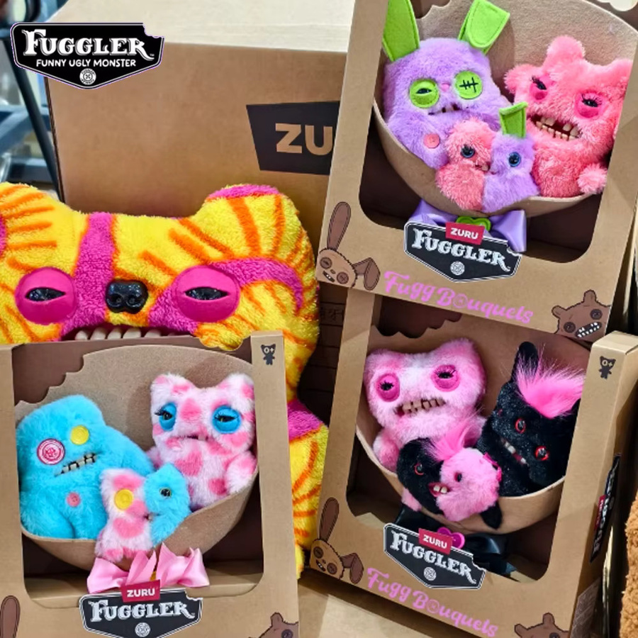 Fuggler Bouquets Fuggler Original Plüsch-Anhänger, Zahnmonster, Stofftier-Puppen - Bild 1