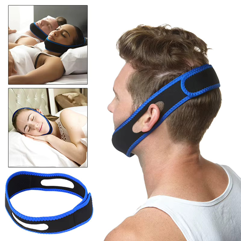 Verstellbarer Nacht-Schlaf-Kinnriemen, Unisex - Bild 2