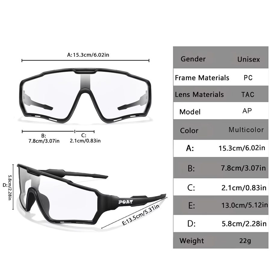 LOISRUBY Sonnenbrille, Vollrand, Unisex, Kunststoff - Bild 2