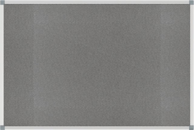 MAUL Pinnboard MAULstandard Textil in Grau, Breite: 90 cm, Höhe: 120 cm - Bild 1