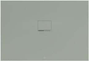Villeroy & Boch Duschwanne Squaro Infinity, rechteckig, grau, B/T/H: 130 x 90 x 4 cm - Bild 1
