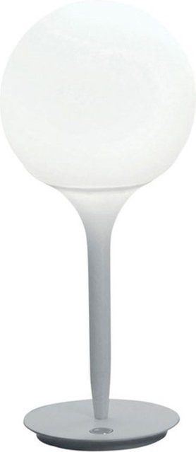 Artemide Castore Tischleuchte aus Glas in Weiß und Transparent, dimmbar, Durchmesser: 25 cm - Bild 1