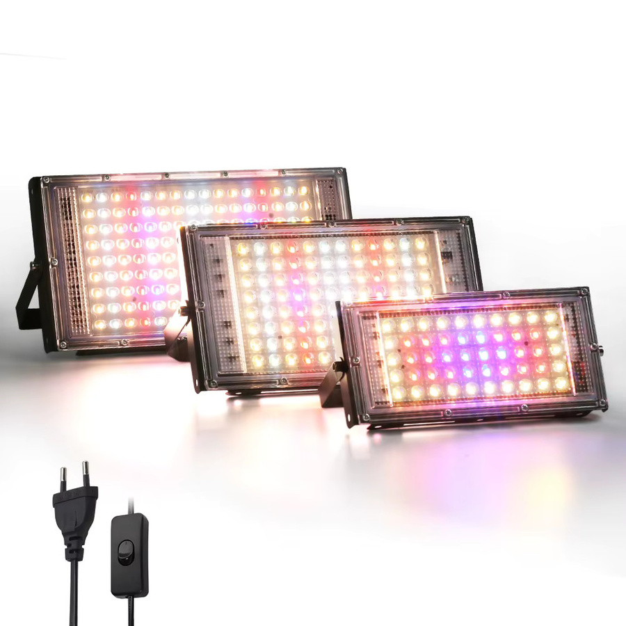 PARKSON LED Pflanzenwachstumslampe Vollspektrum mit EU-Stecker in Schwarz - Bild 7
