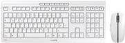 Cherry Stream Desktop kabelloses Tastatur- und Maus-Set mit CHERRY SX Schaltern, 2.4 GHz, US-Layout mit Euro-Symbol, Farbe: Pale Gray - Bild 1