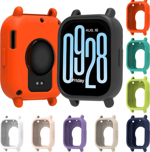 CAOWTAN Uhrengehäuse für Redmi Watch 5, Silikon, Bunt, Unisex - Bild 1