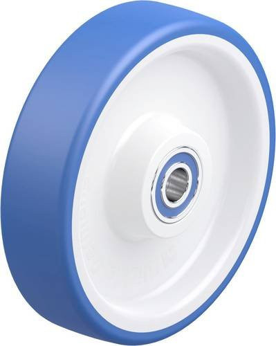 Blickle POTHS 200/20XK Rad in Blau und Weiß mit Kunststoff, Durchmesser: 200 mm, Tragfähigkeit: 550 kg - Bild 1