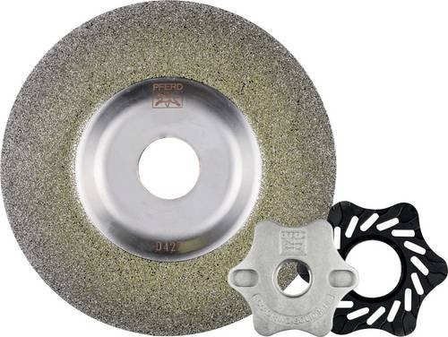 PFERD CC-GRIND SOLID Diamantscheibe Grau Durchmesser: 125 mm, Bohrung: 22,23 mm, Körnung: 852 sehr grob zum Bearbeiten harter Werkstoffe - Bild 1