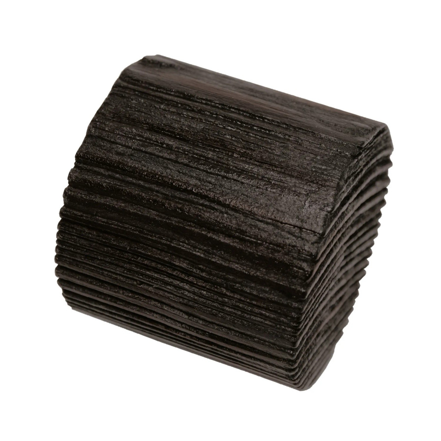 Gardinia Holz-Endkappe Country Ø 25 mm Kolonial gebürstet 2er Pack - Bild 2