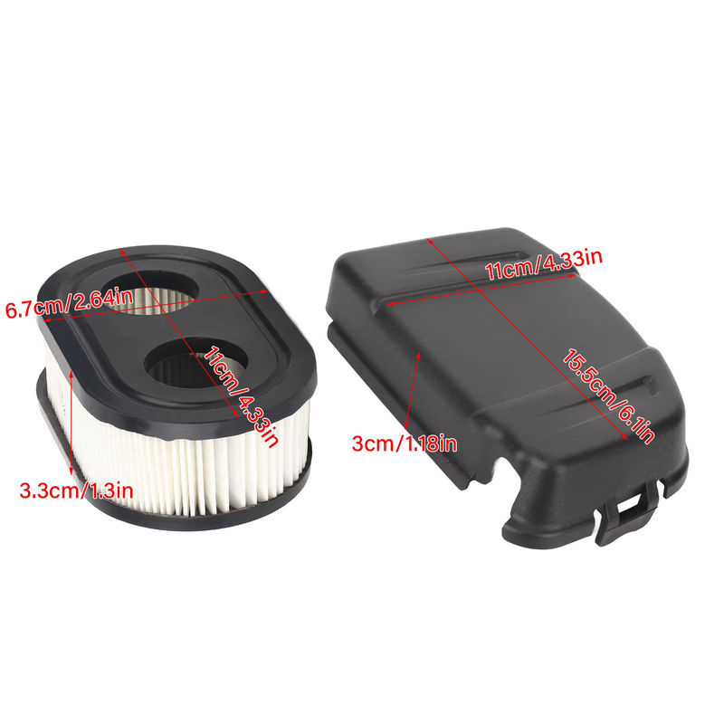 WALFRONT Luftfilter Abdeckung aus ABS in Schwarz für Rasenmäher 650exi 675exi 675is - Bild 5