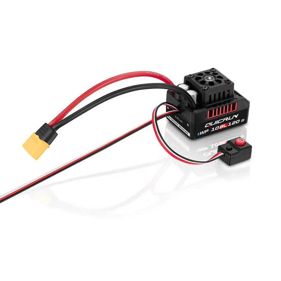 Hobbywing QUICRUN WP 10BL120 G2 120A 2-4S Lipo Geschwindigkeitsregler, Bürstenloser ESC, 1:10 - Bild 2