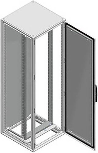 Schneider Electric Spacial SF/SM-19 Schwenkbarer Rahmen in Grau, 36 Module, Breite: 180 cm, Höhe: 60 cm - Bild 1
