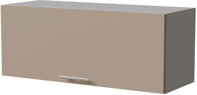 Feldmann-Wohnen Klapphängeschrank Brerra W4B/90 in Graubeige Matt mit Blum Aventos Klappenbeschlag, B/T/H: 90 x 32,5 x 36 cm - Bild 1