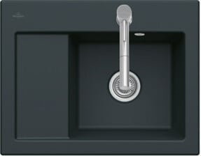 Villeroy & Boch Einbauspüle Subway 45 Compact links, Weiß Alpin CeramicPlus - Bild 1