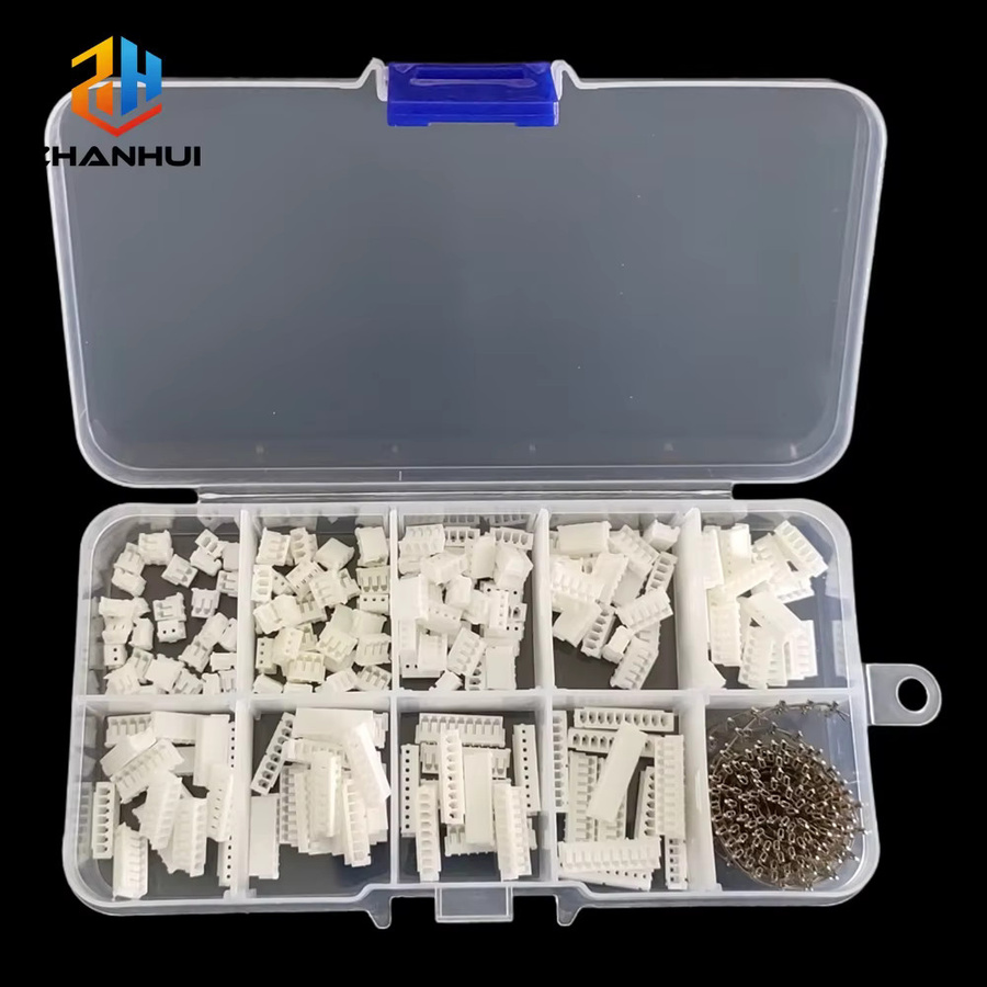 JST ZH 1,5mm Pitch Steckverbinder-Set in Weiß, 430 Stück pro Box, 2-10-polige Kunststoffgehäuse und Crimpklemmen für Mikroelektronik - Bild 3