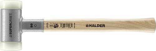 Halder SUPERCRAFT Schonhammer mit ergonomischem Griff und Stahlschrotfüllung, Multicolour, Gewicht: 990 g, Länge: 365 mm - Bild 1
