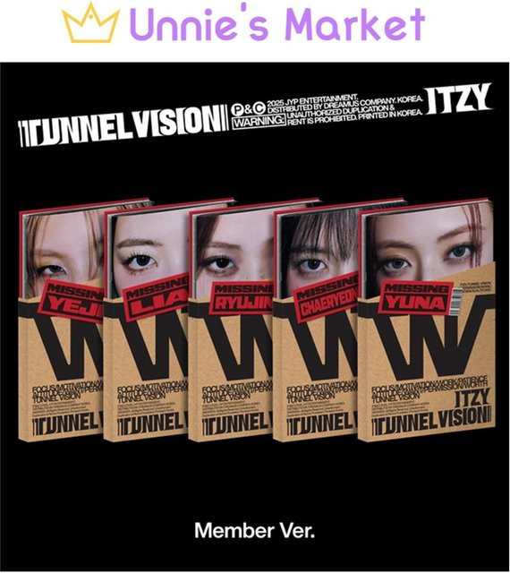 Tunnel Vision, ITZY, CD, Member-Version - Bild 1