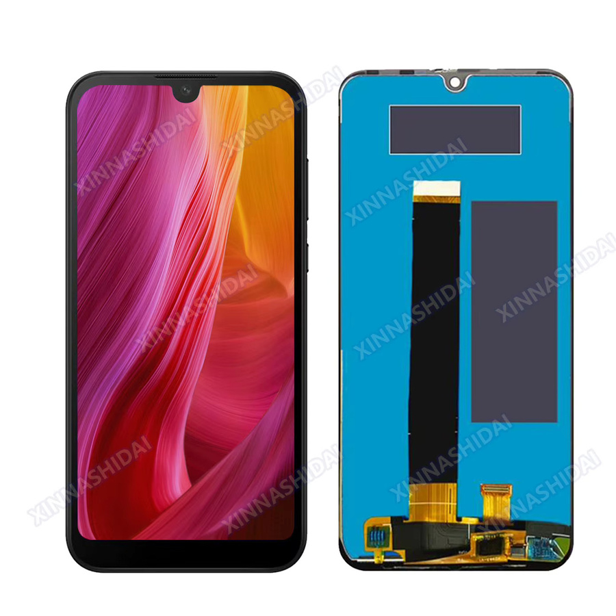 Huawei Y5 2019 Amoled LCD Display mit Touchscreen und Rahmen in Schwarz für AMN-LX9 LX1 LX2 LX3 Ersatzteil Baugruppe - Bild 4