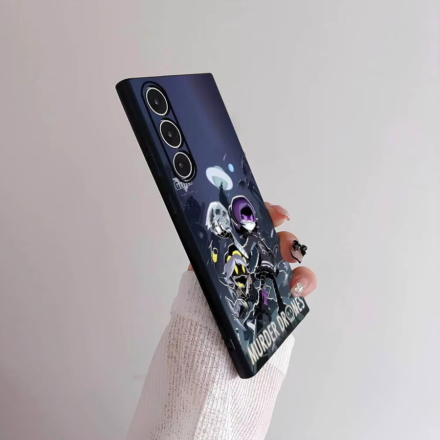 M-Murder Drones Handyhülle für Samsung Galaxy S21 S22 S23 S24 S25 FE Plus Ultra aus weichem TPU - Bild 3