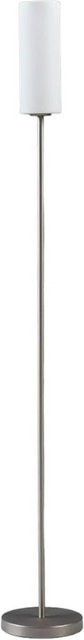 Lindby Stehlampe Vinsta Modern aus Glas in Weiß, 1-flammig E27, Höhe: 153 cm - Bild 1
