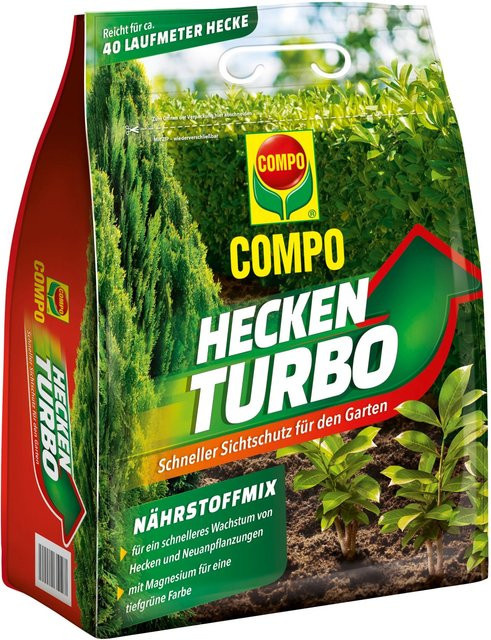 Compo Heckenturbo Dünger für Hecken und Garten, 4 kg - Bild 1