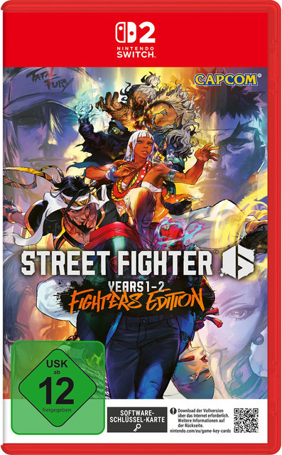 Street Fighter 6 Years 1-2 Fighters Edition für Nintendo Switch 2 Download-Code - Bild 1