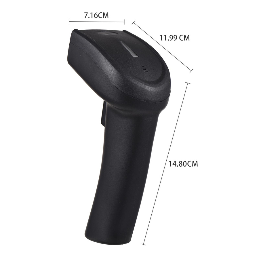 Honor Electronics 2D Wireless Barcodescanner Handheld mit Bluetooth und 2.4G in Schwarz - Bild 4