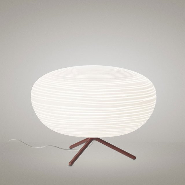 Foscarini Rituals 2 Tavolo Tischleuchte in Weiß mit Glas und Metall - Bild 1
