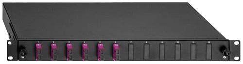Rutenbeck LWL-Spleißbox 6 Port LC-Duplex OS2 in Blau, 1 HE - Bild 1
