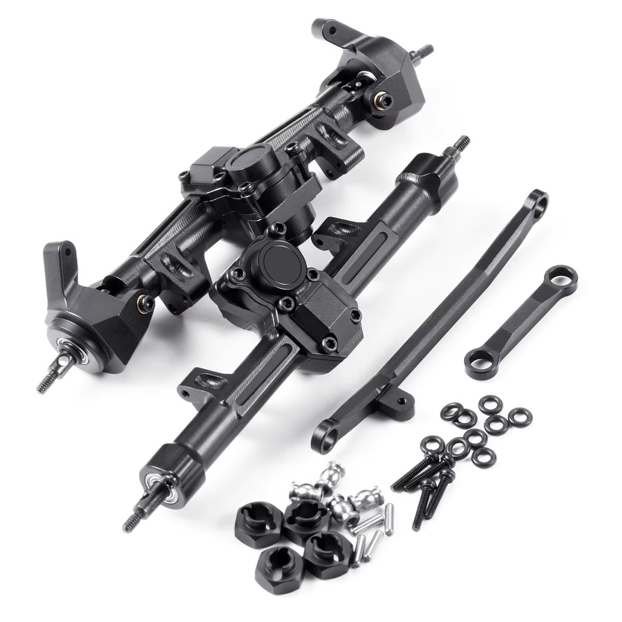 AXSPEED Vorder- und Hinterachsen, Aluminiumlegierung, 1:24, Zubehör - Bild 2