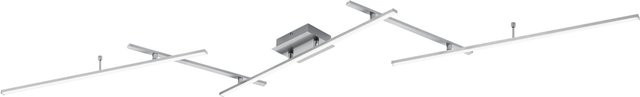 Trio LED-Deckenleuchte Arvin mit RGBW-Funktion und Fernbedienung in Nickel matt - Bild 1