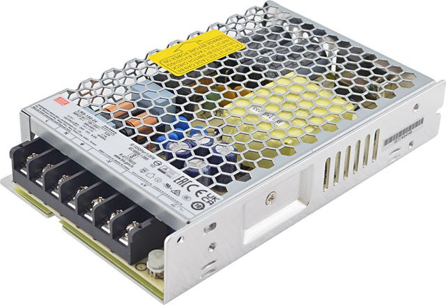Meanwell LRS-150-24 AC zu DC Netzteil 150W 24VDC 6,5A Einzel-Ausgang Geschlossenes Schaltnetzteil - Bild 1