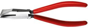 Bessey Piccolo-Falzzange 45 Grad gebogen D341-22 aus gehärtetem Stahl in Rot - Bild 1