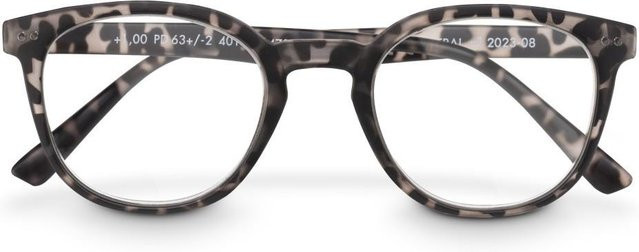 Hama Lesebrille, Kunststoff, Panto, Braun, Unisex, Vollrand - Bild 1
