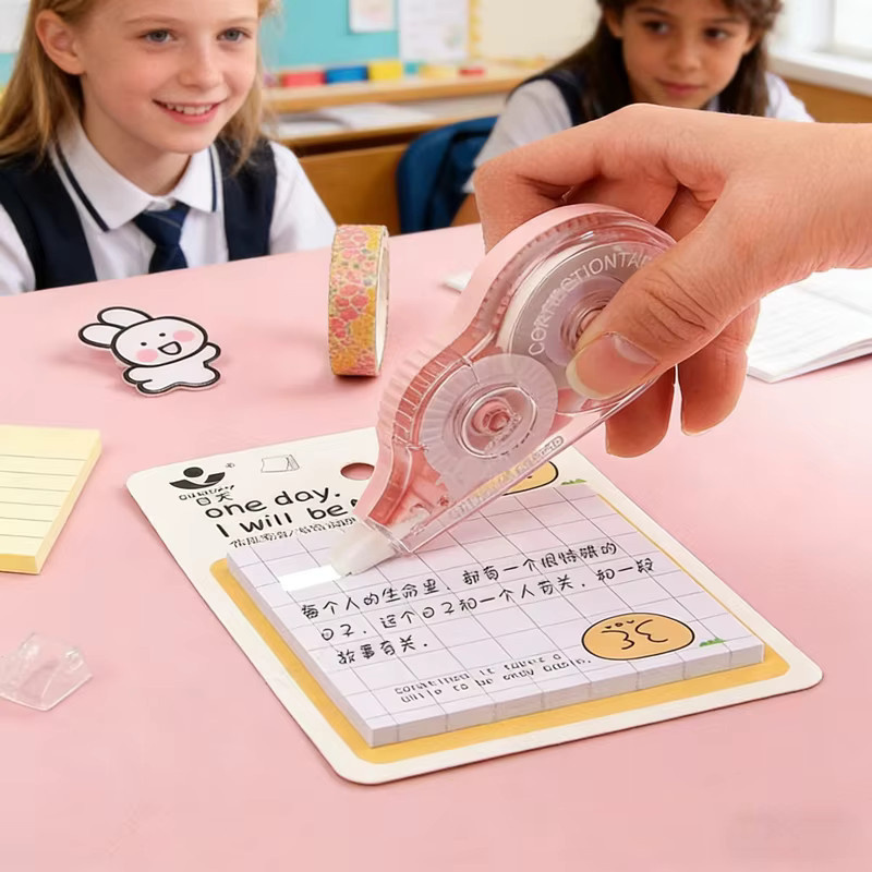 6er-Pack Korrekturband in Weiß und Multicolour für die Schule - Bild 4