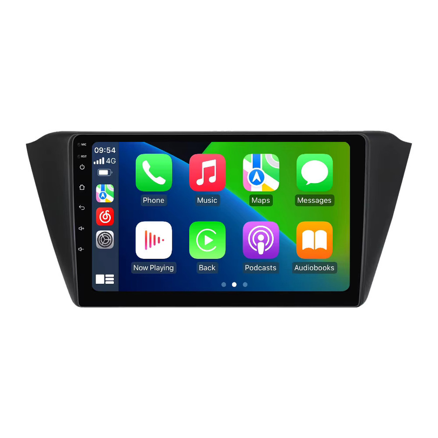 MEKEDE Android 14 Autoradio mit IPS-Bildschirm für Skoda Fabia 3 III 2015-2019, Kabelloses Carplay Multimedia-Player Audio-Stereo-Headunit, Schwarz - Bild 6