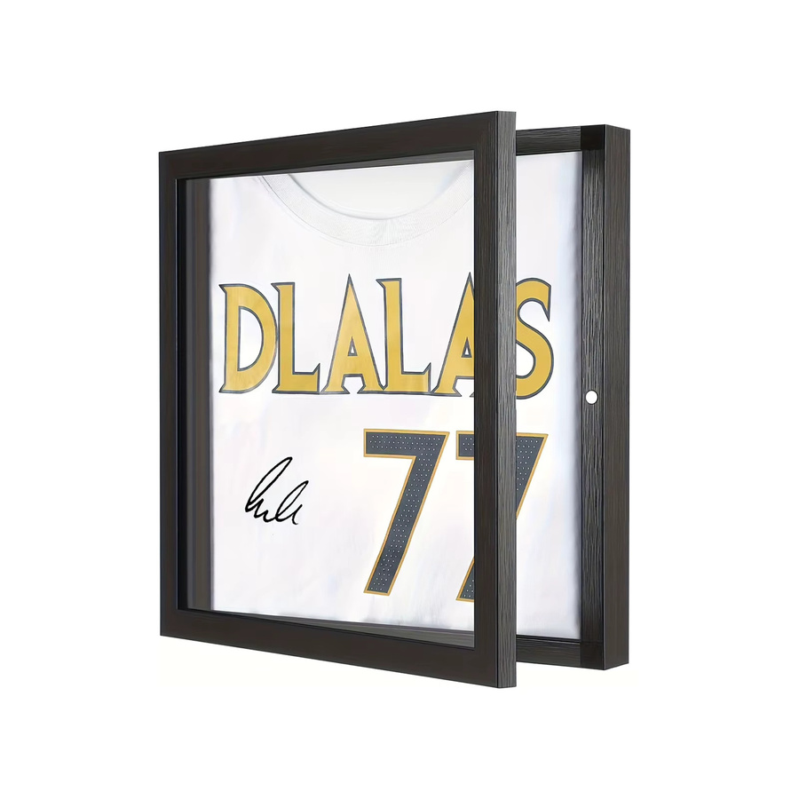 Magnetischer Flip-Displayrahmen von ACRDDK für Fußball- und Basketball-Trikots, Schwarz, B/H: 33,0 x 33,0 cm - Bild 5